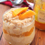 Spicy Mango Layered Rice Pudding {vegan}