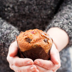 Strawberry Chocolate Chip Jumbo Muffins {Bakery Style}