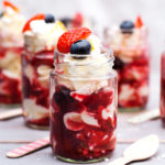 Berry Eton Mess Dessert Shots