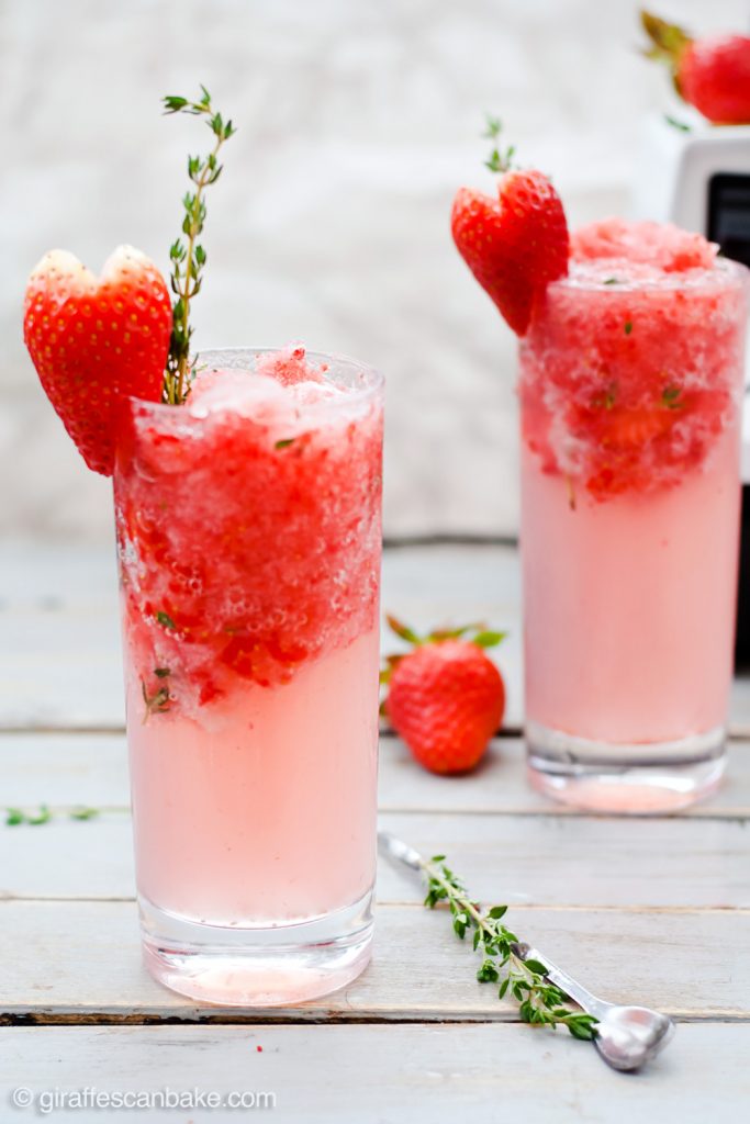 So, get out your blender, chop up your strawberries and let’s mix up a